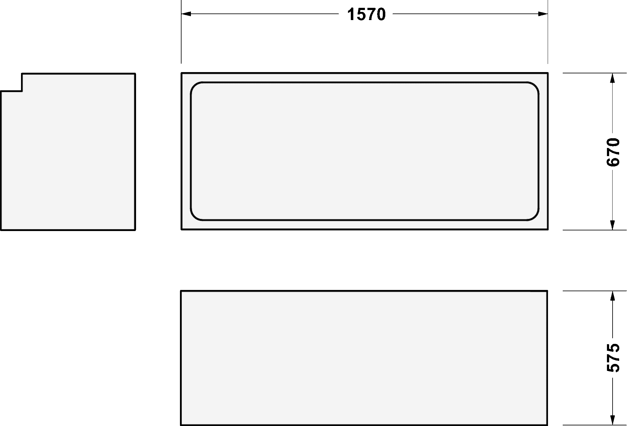 Bathtub support, 791441