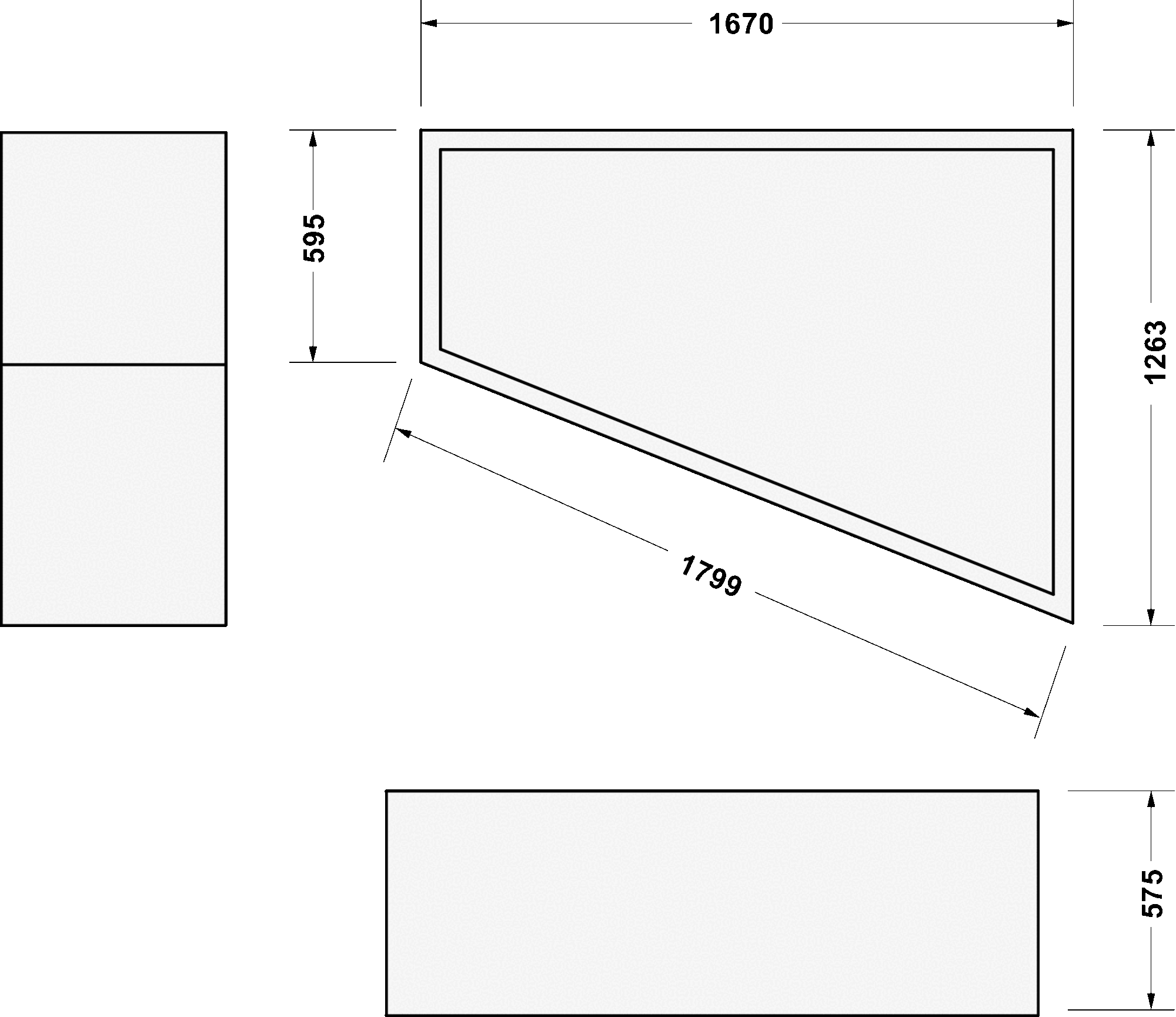 Bathtub support, 791421