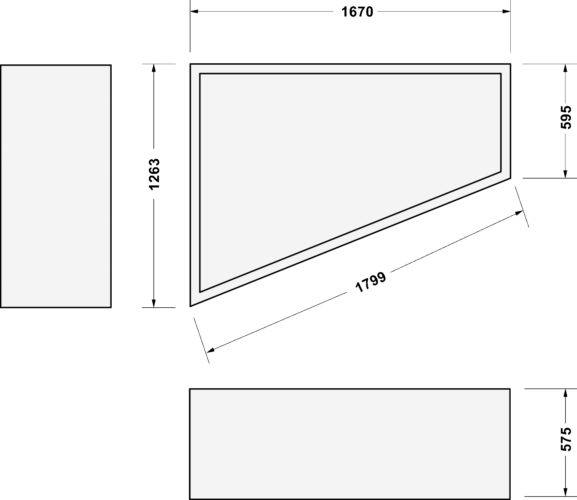 Bathtub support, 791420