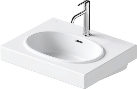 Washbasin, 241260AC00 White Satin Matt
