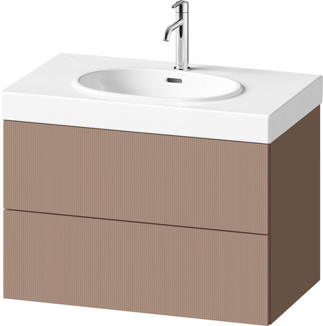 Vanity unit wall-mounted, BA47230JFIF0000 Front: Umbra Structured Matt, Decor, Corpus: Umbra Matt, Decor