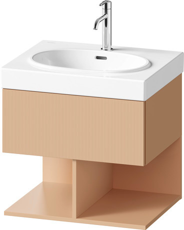 Vanity unit wall-mounted, BA47260JHIH0000 Front: Terraccino Structured Matt, Decor, Corpus: Terraccino Matt, Decor