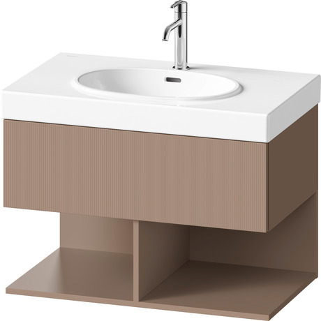 Vanity unit wall-mounted, BA47270JFIF0000 Front: Umbra Structured Matt, Decor, Corpus: Umbra Matt, Decor