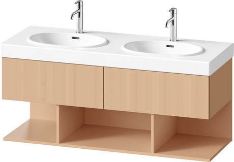 Vanity unit wall-mounted, BA47290JHIH0000 Front: Terraccino Structured Matt, Decor, Corpus: Terraccino Matt, Decor