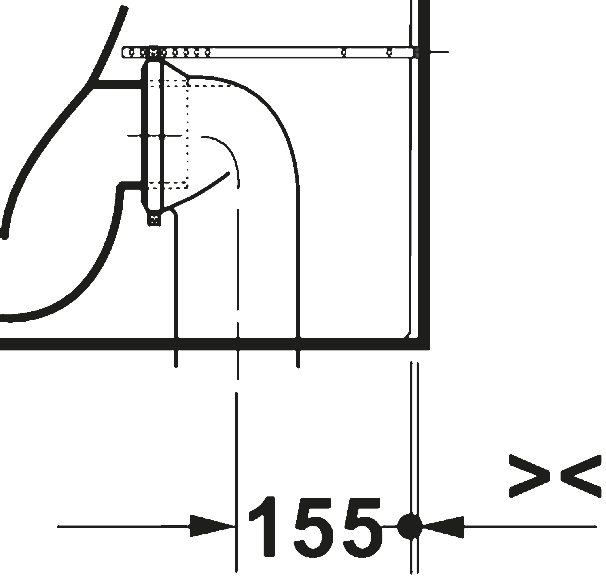 Gulvstående toalett, 207009