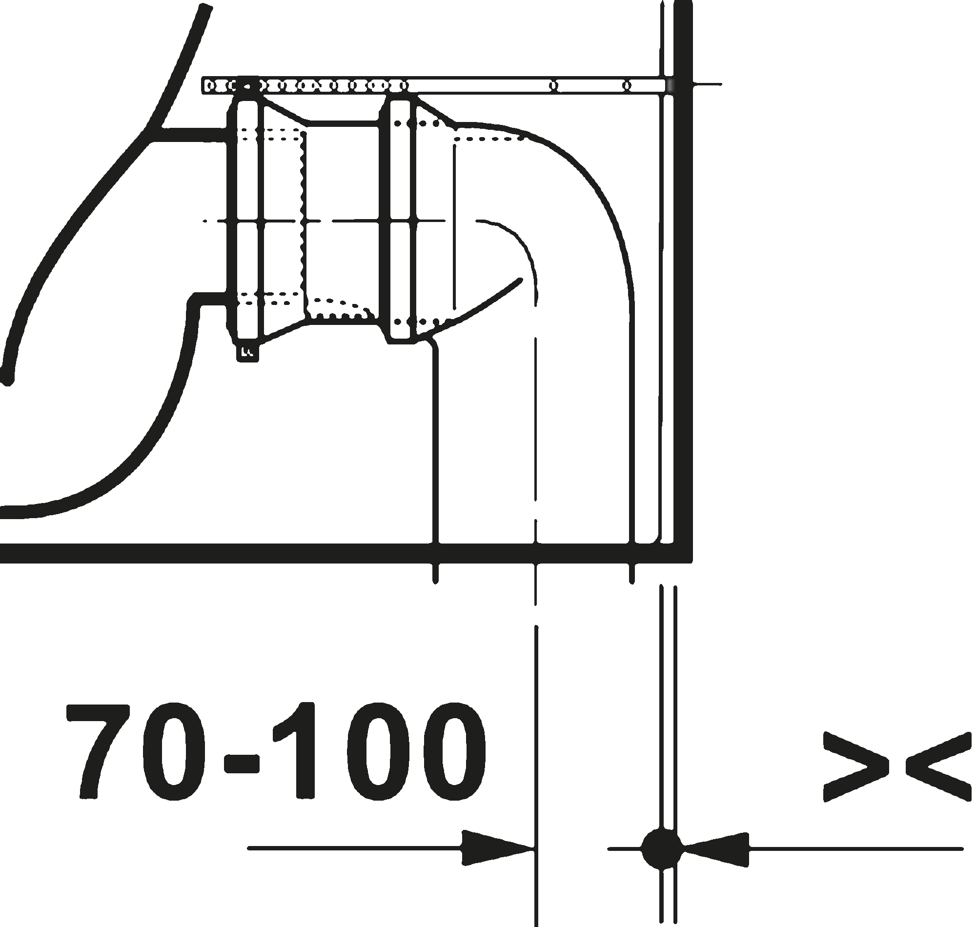 Gulvstående toalett, 207009