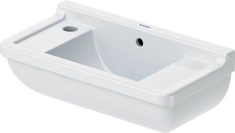 Hand basin, 0751500009 White High Gloss, Number of washing areas: 1 Left, Number of faucet holes per wash area: 1 Left