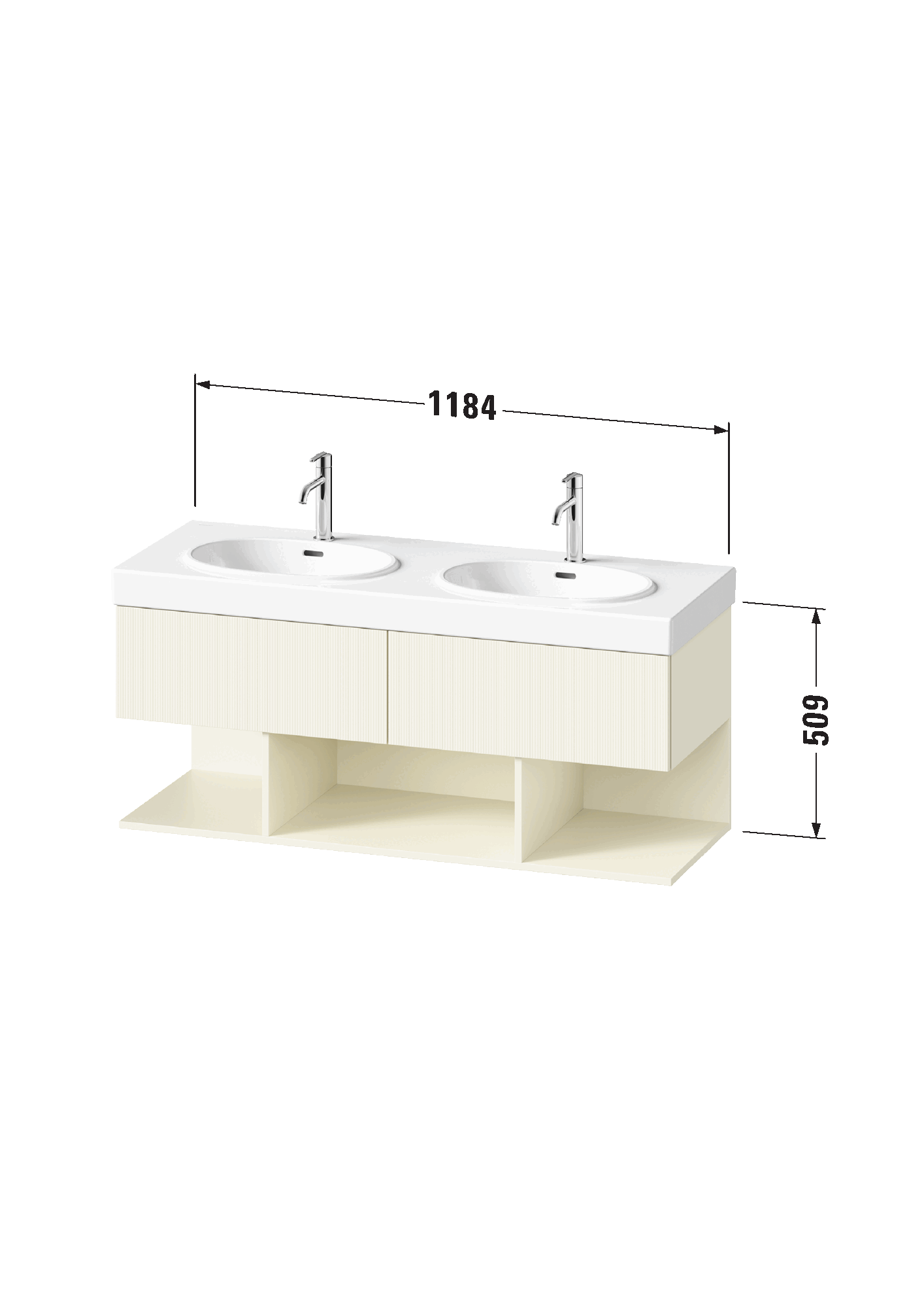 Base sottolavabo sospesa, BA4729