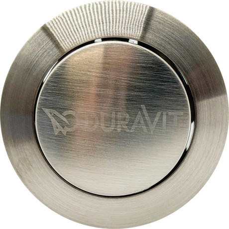 Pulsador, 0076067000 Acero inoxidable cepillado