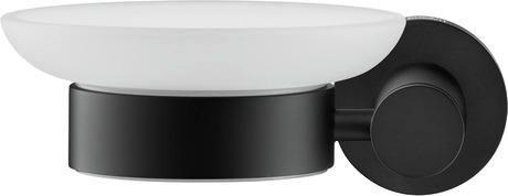 Soap dish, 0099174600 Black Matt
