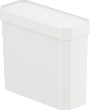 Cisterna, 08723100U3 Blanco brillante, Cantidad agua de descarga: 4,8 l, Incl. mecanismo interior