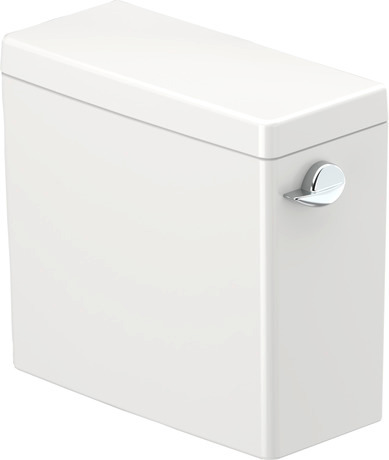 Cisterna, 09204200U4 Blanco brillante, Cantidad agua de descarga: 4,8 l, Incl. mecanismo interior