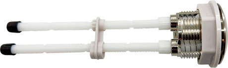 Pulsador, 0076037000 Acero inoxidable cepillado
