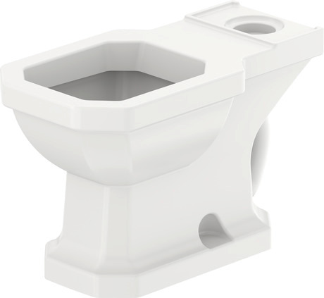 Inodoro de dos piezas, 203801AA00 Blanco brillante, DuraShield, Cantidad agua de descarga: 4,8/4,8 l