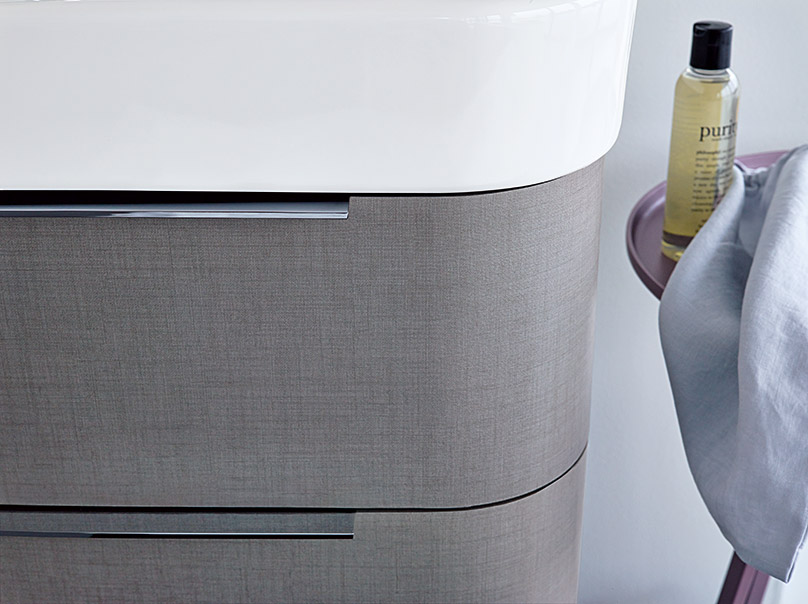 Duravit Happy D2 Möbelwaschtisch Ausschnitt