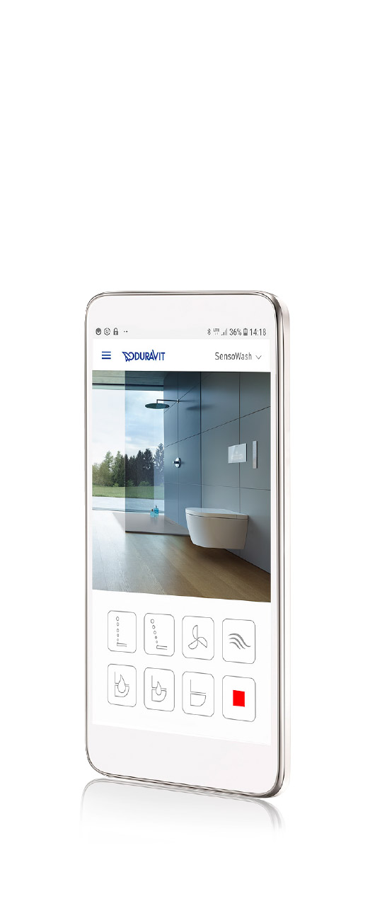 SensoWash App Smartphone
