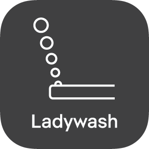 SensoWash® Classic function Ladywash
