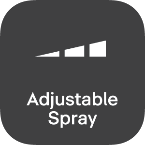 SensoWash® Classic function Water spray intensity