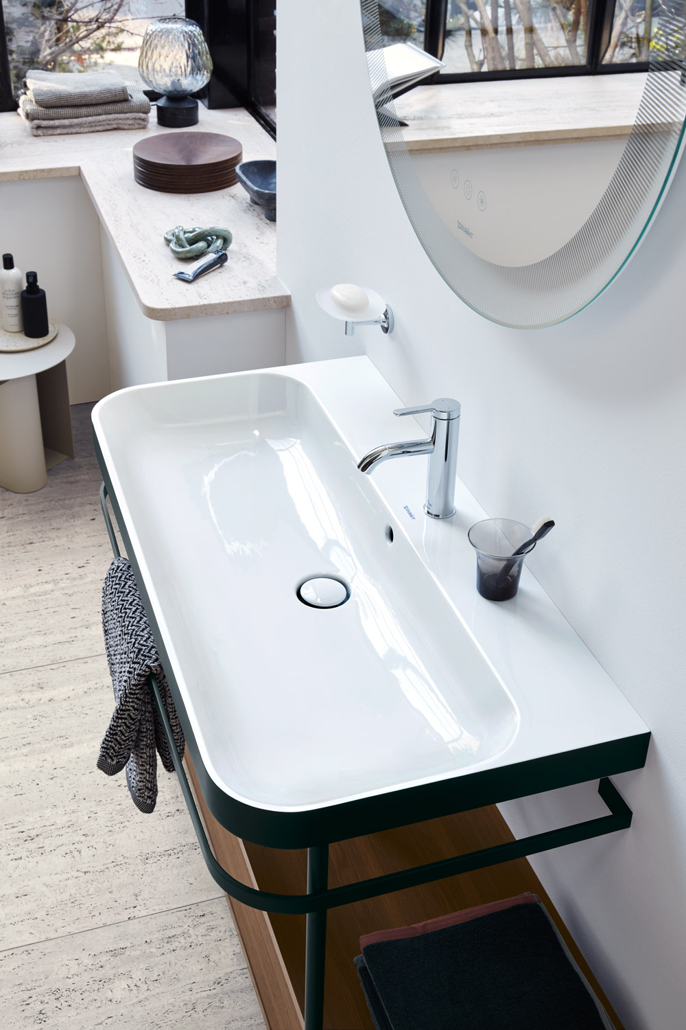 Washbasin Happy D.2 Plus c-bonded
