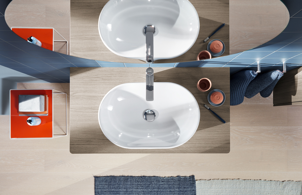 oval D-Neo Monochrome washbasin