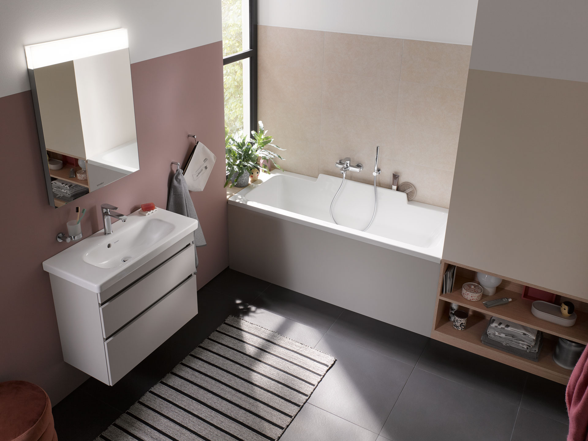 bright bathroom with DuraStyle bathroom furniture
