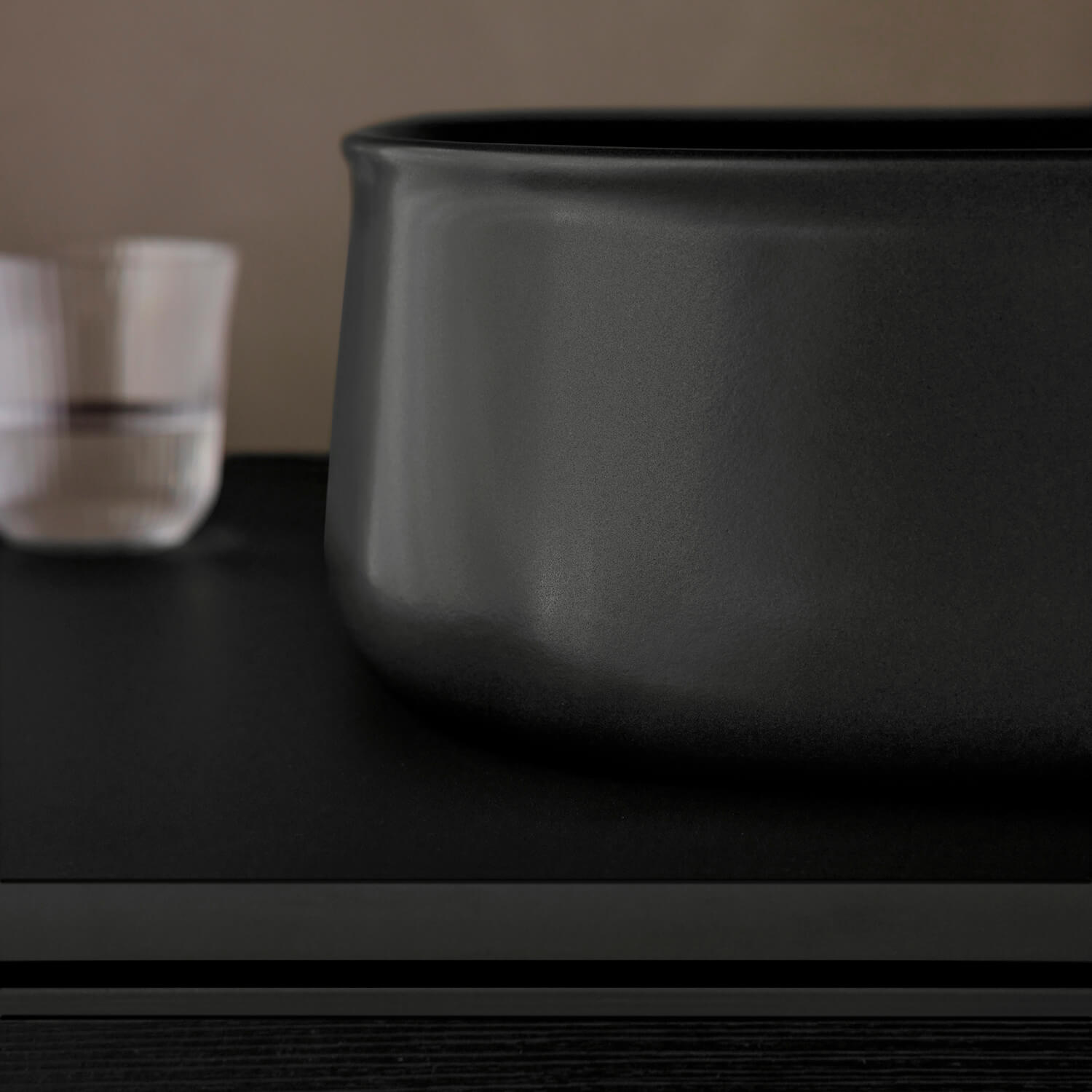 Zencha washbowl black
