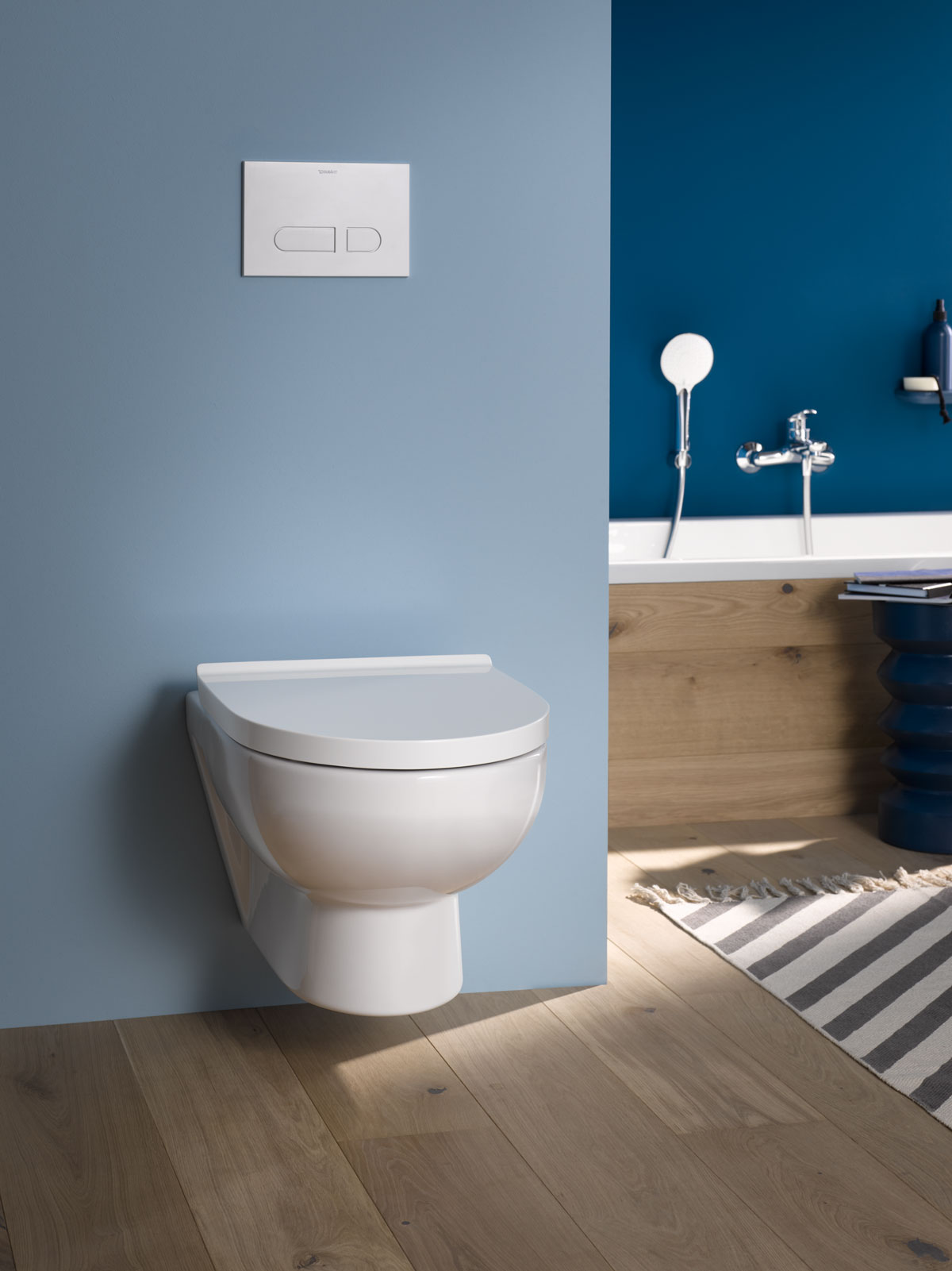 Hanging Duravit No.1 toilet
