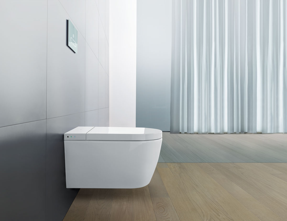Shower toilet Starck f wall mounted