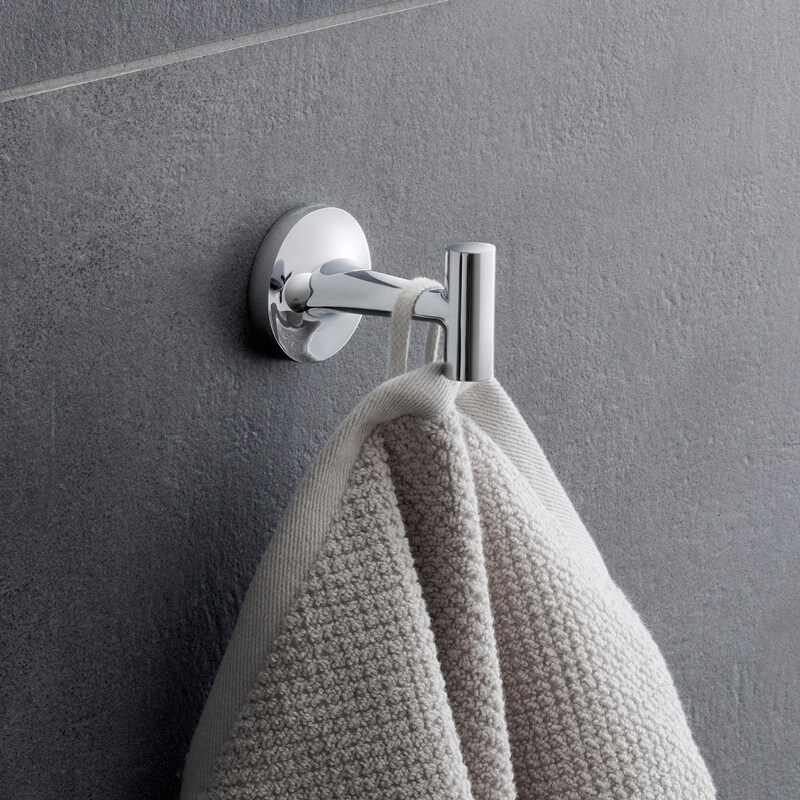 Starck T towel hook chrome
