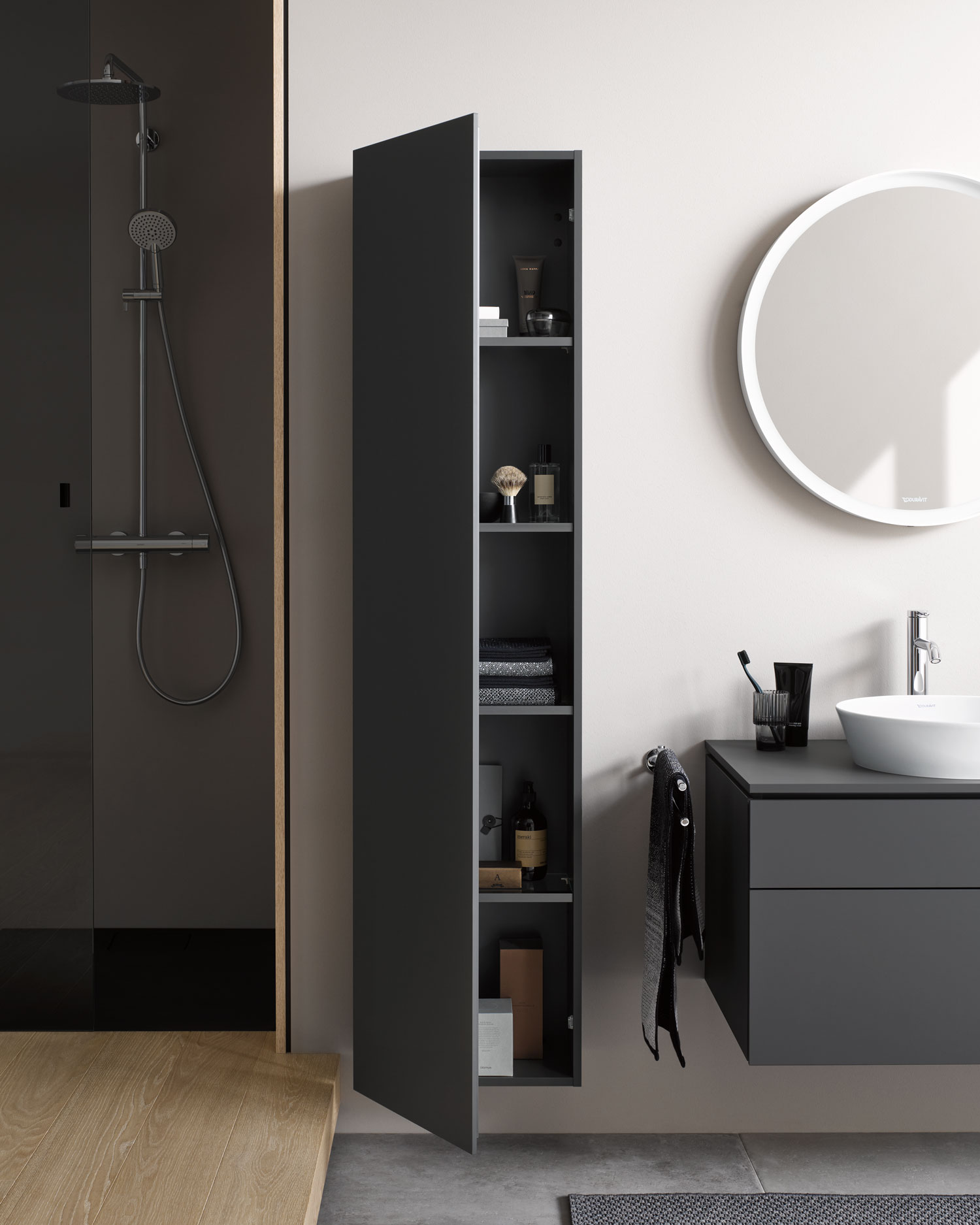 Tall bathroom cabinets the range online