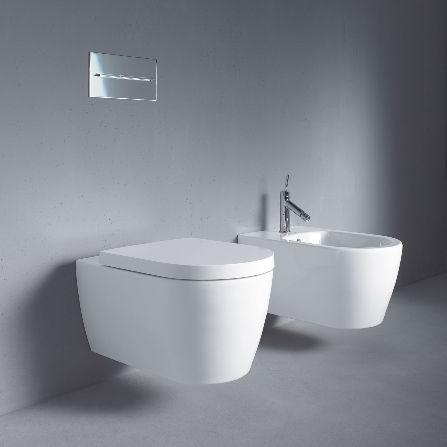 Me by Starck wall toilet and bidet