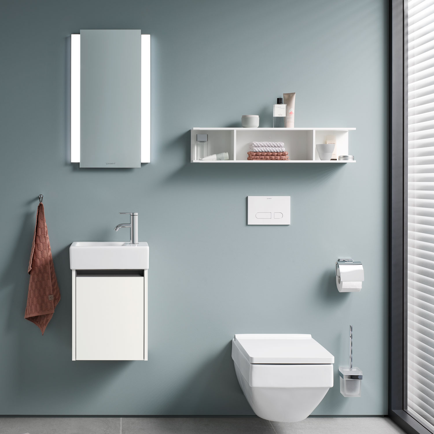 Ketho.2 bathroom shelf above toilet
