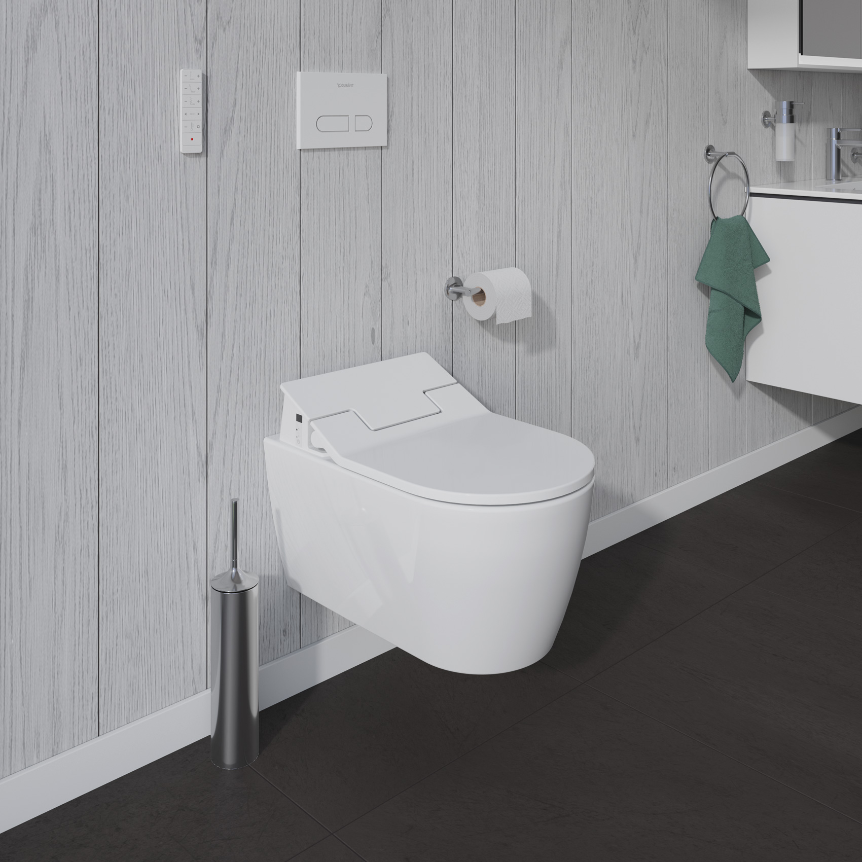 Duravit SensoWash Slim Fonctions essentielles de l abattant douche Duravit