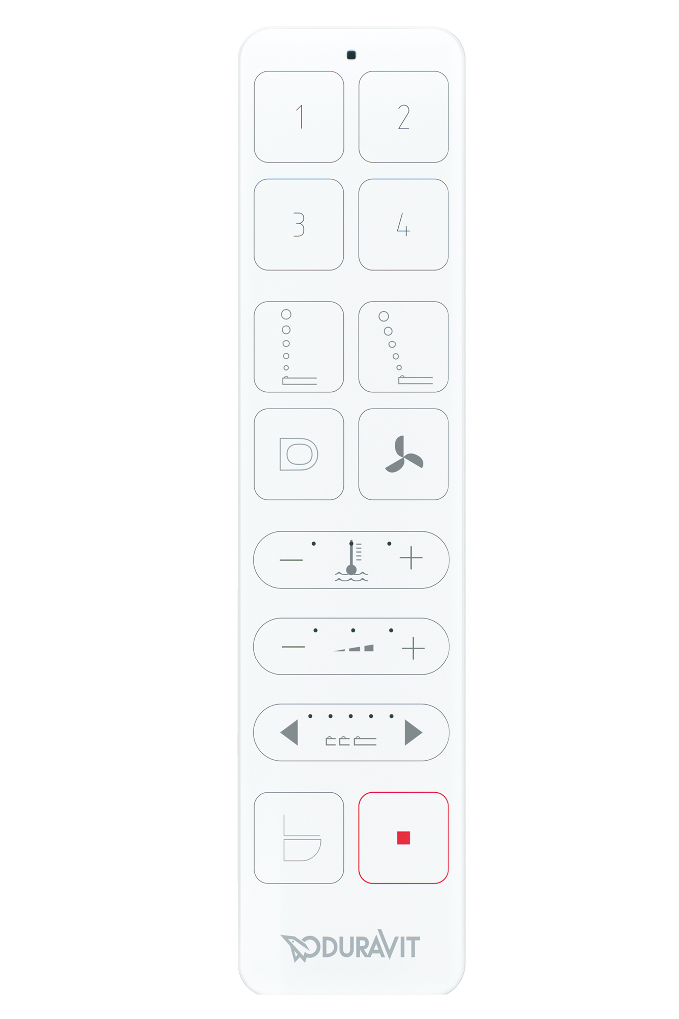 Compact SensoWash® Classic remote control
