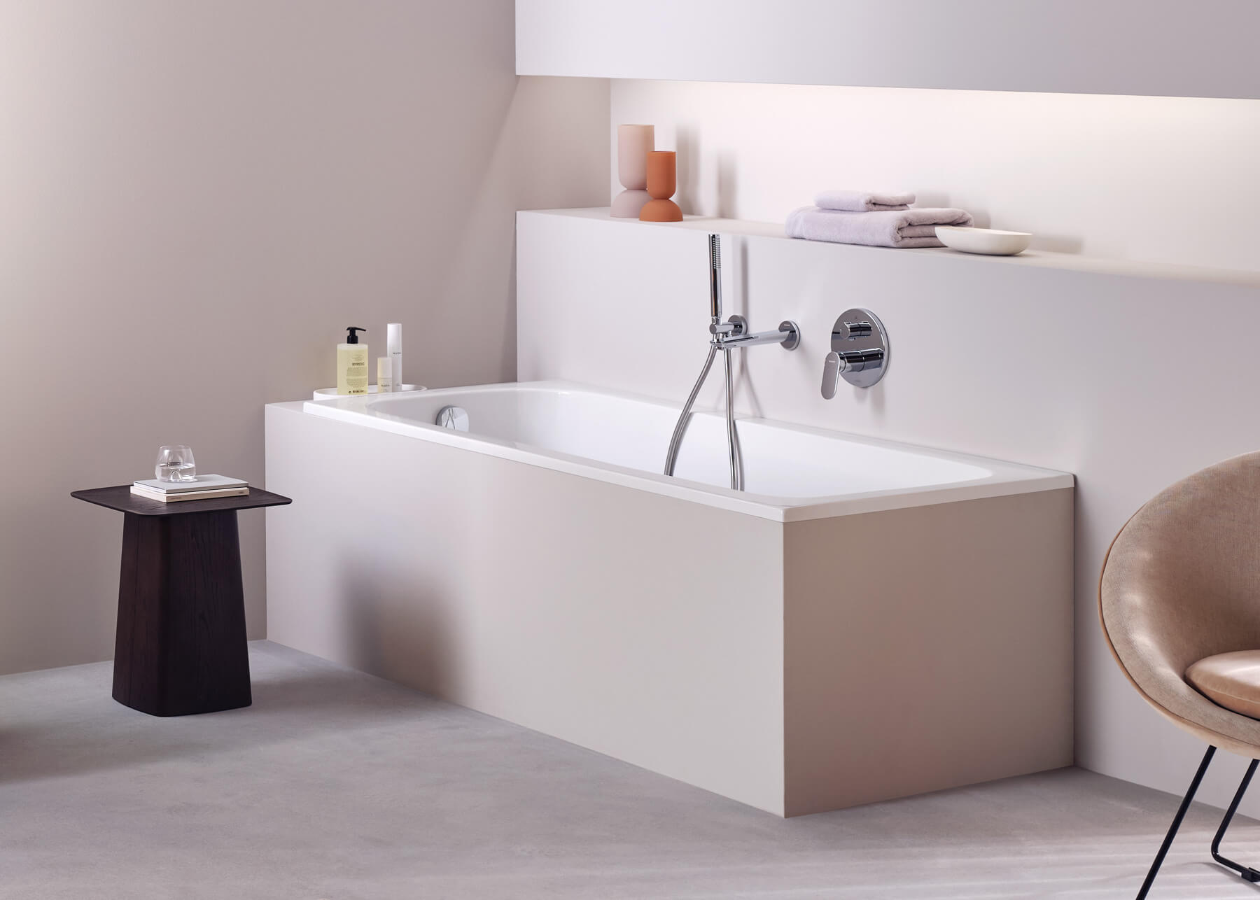 Qatego built-in bathtub
