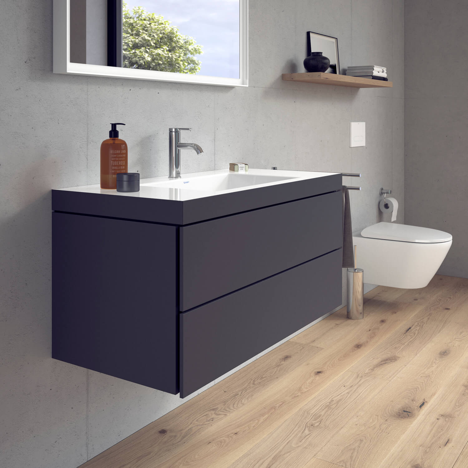 Washbasin Duravit L-Cube c-bonded