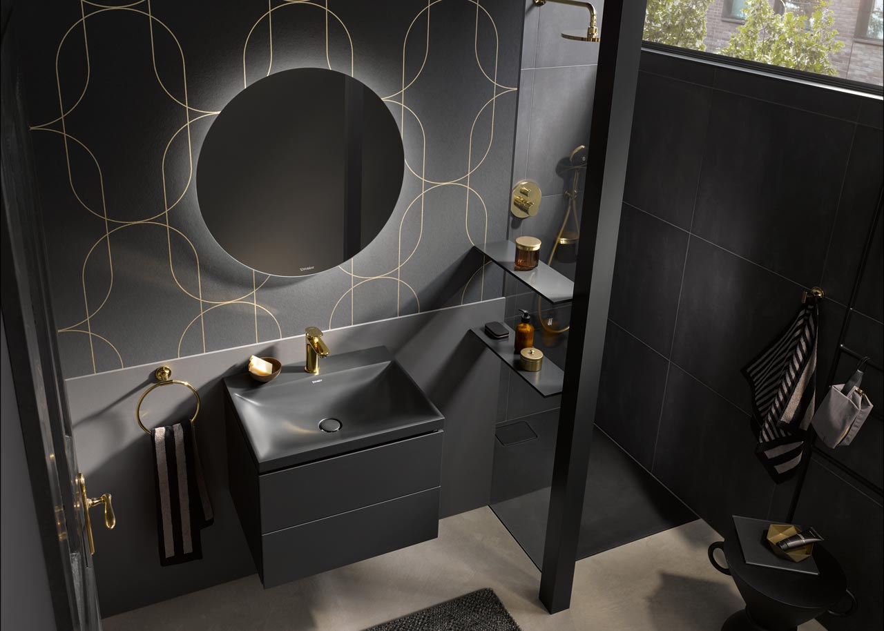 Vitrium Washbasin in Dark Gray Matt
