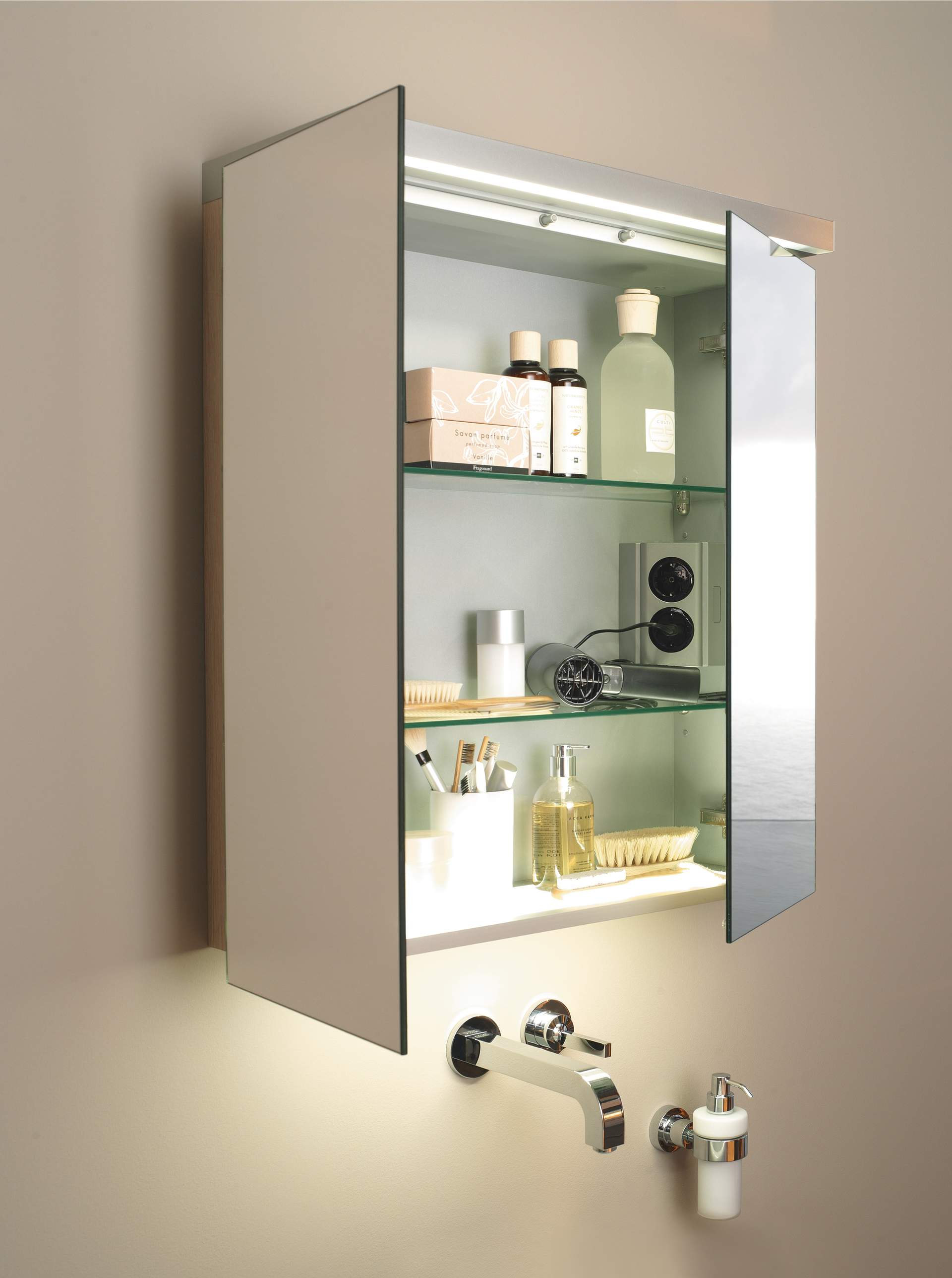 Barrier-free bathroom with height toilet
