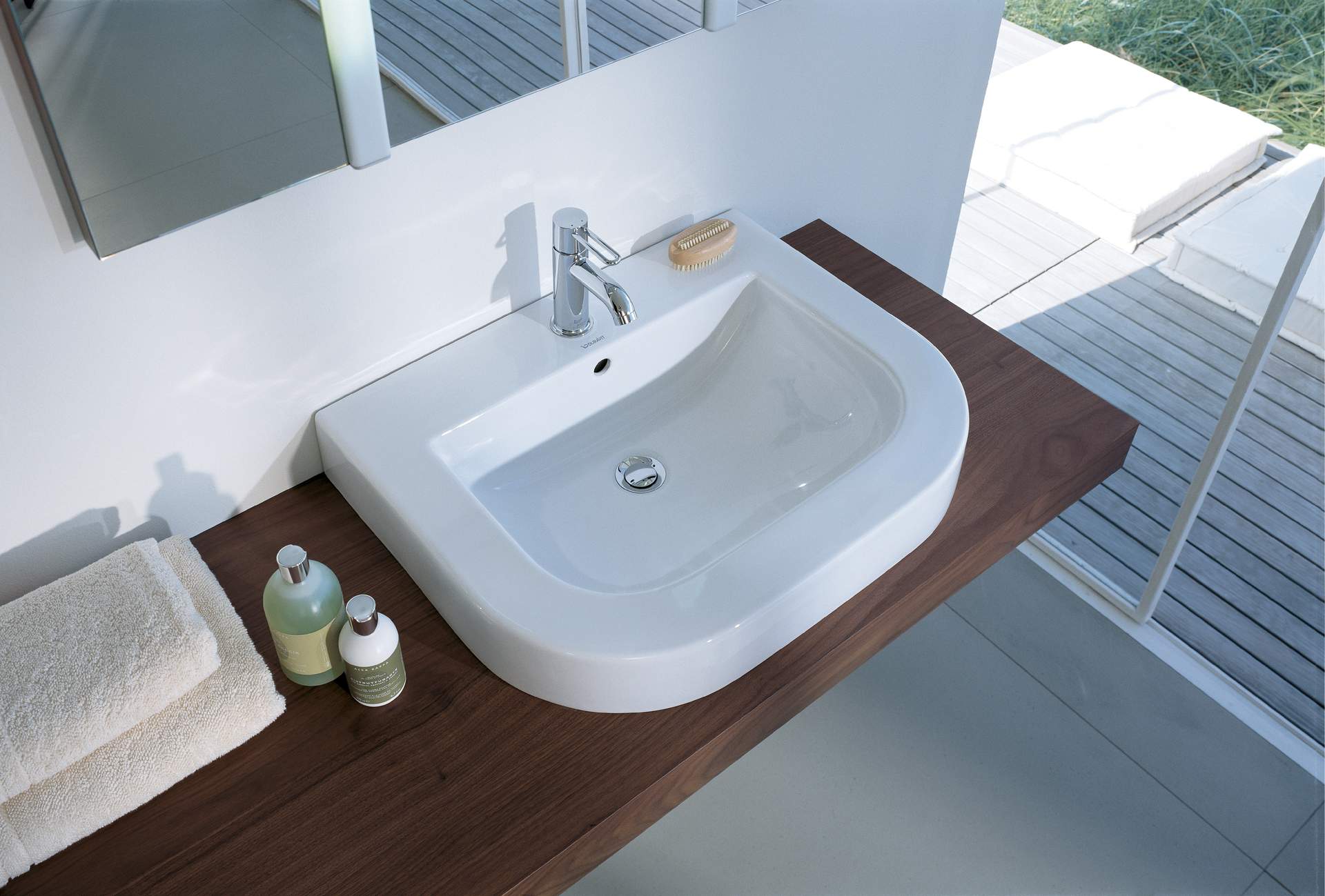 Barrier-free bathroom with height toilet
