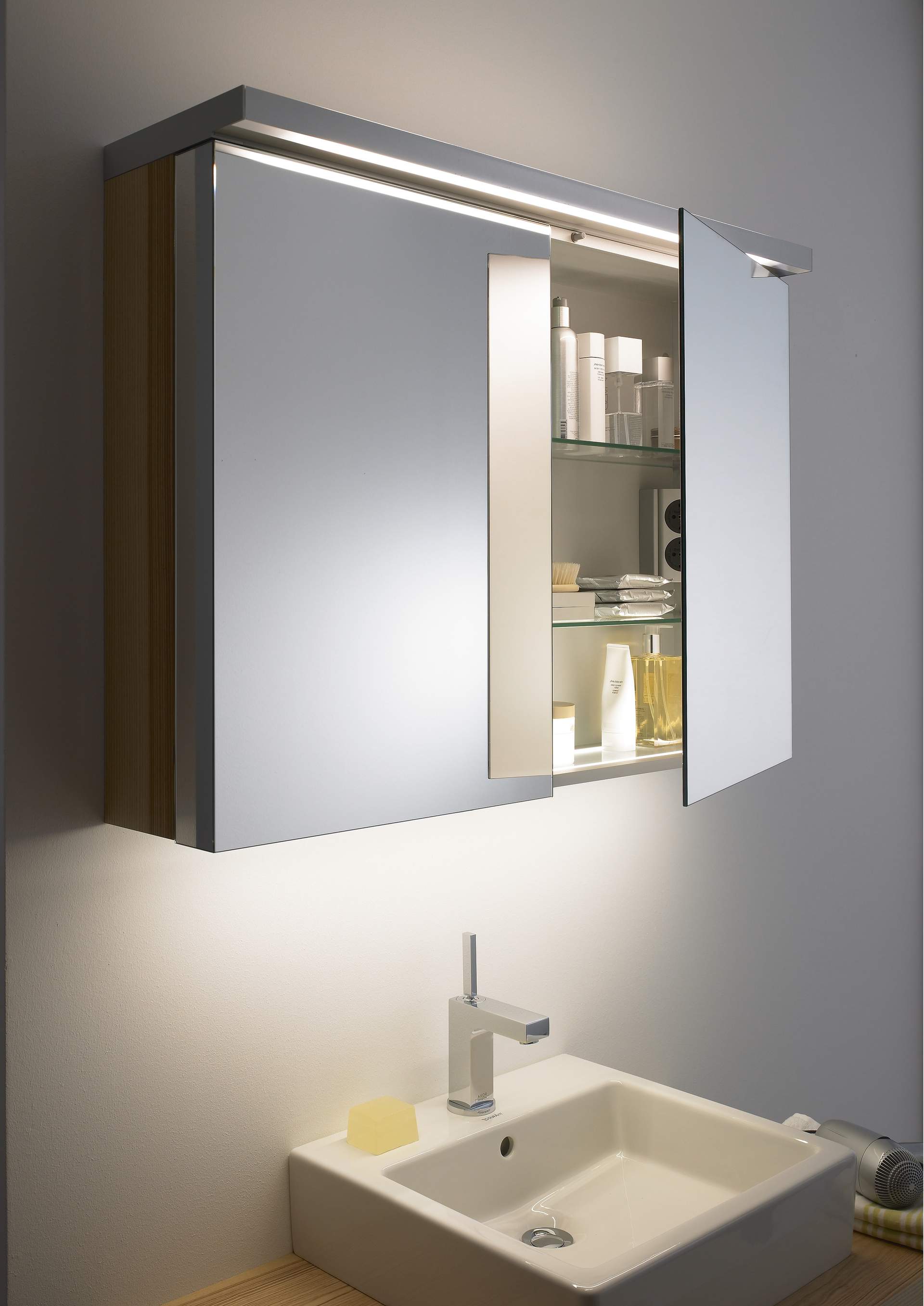 Barrier-free bathroom with height toilet
