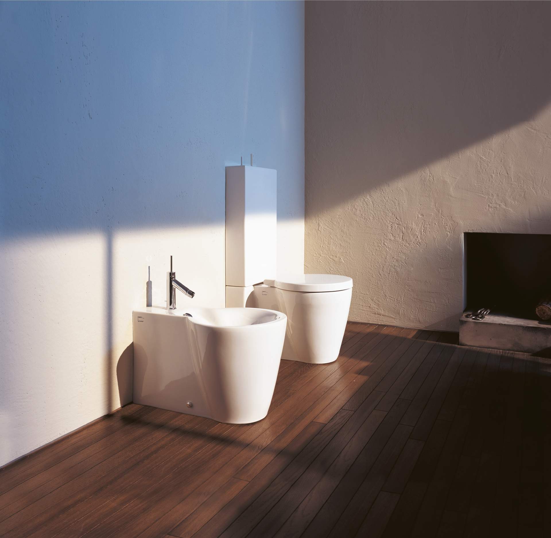 Barrier-free bathroom with height toilet
