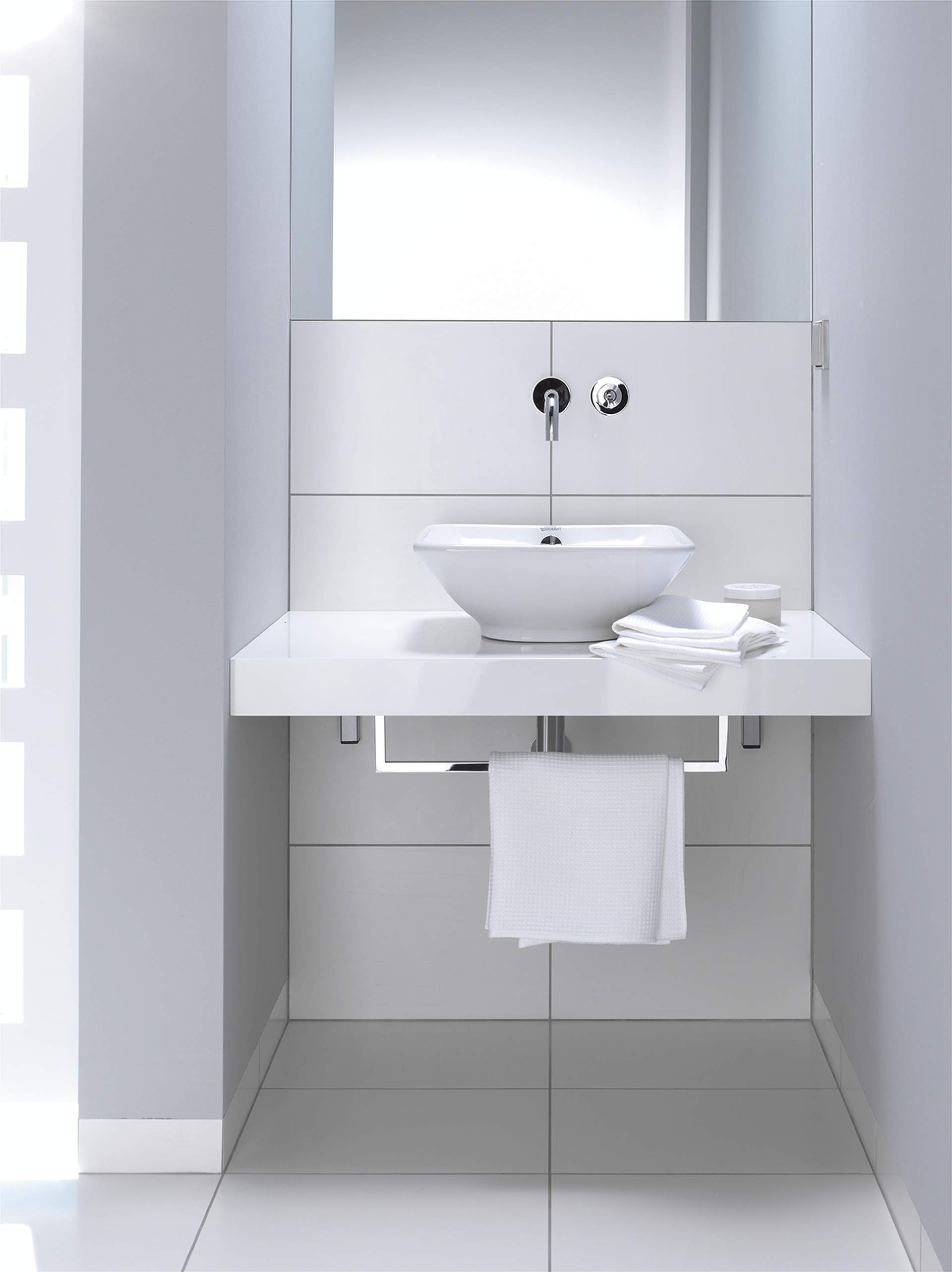 Barrier-free bathroom with height toilet
