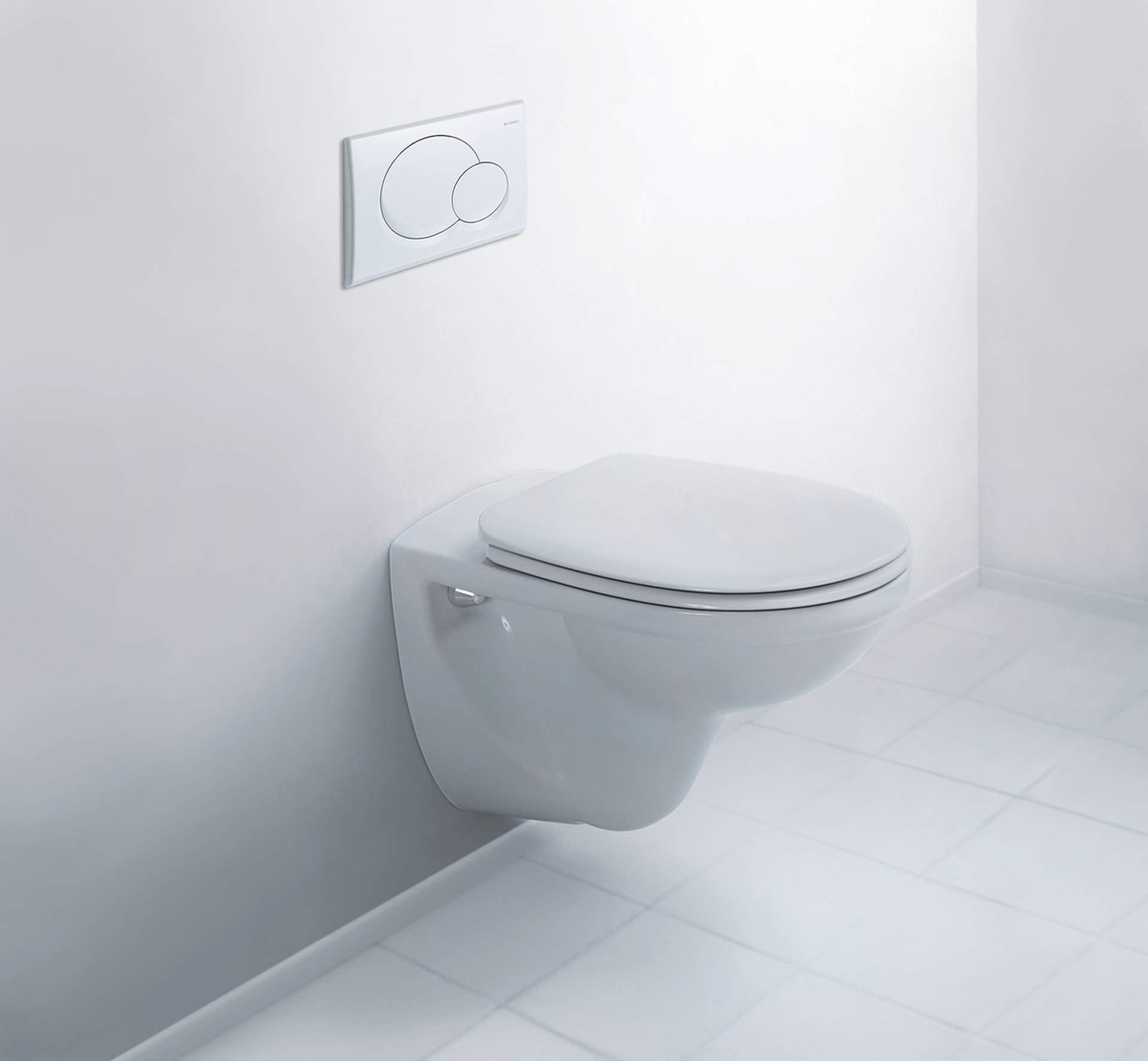 Barrier-free bathroom with height toilet
